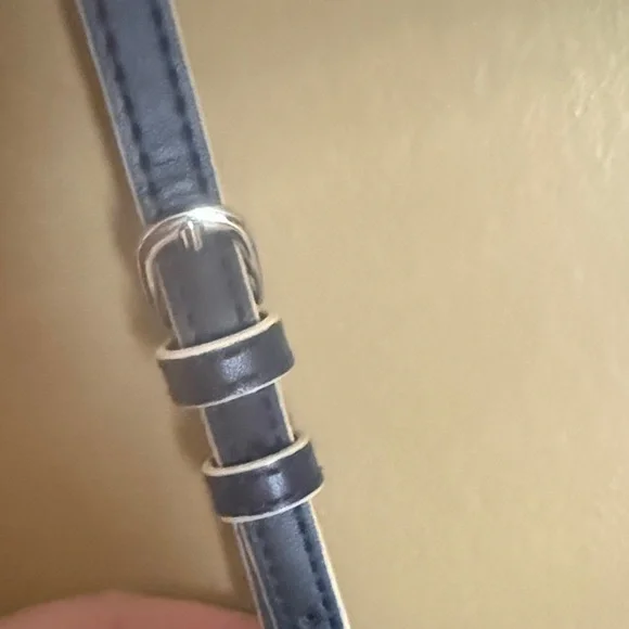 Vera Bradley Leather Navy Crossbody Bag - Picture 6 of 7